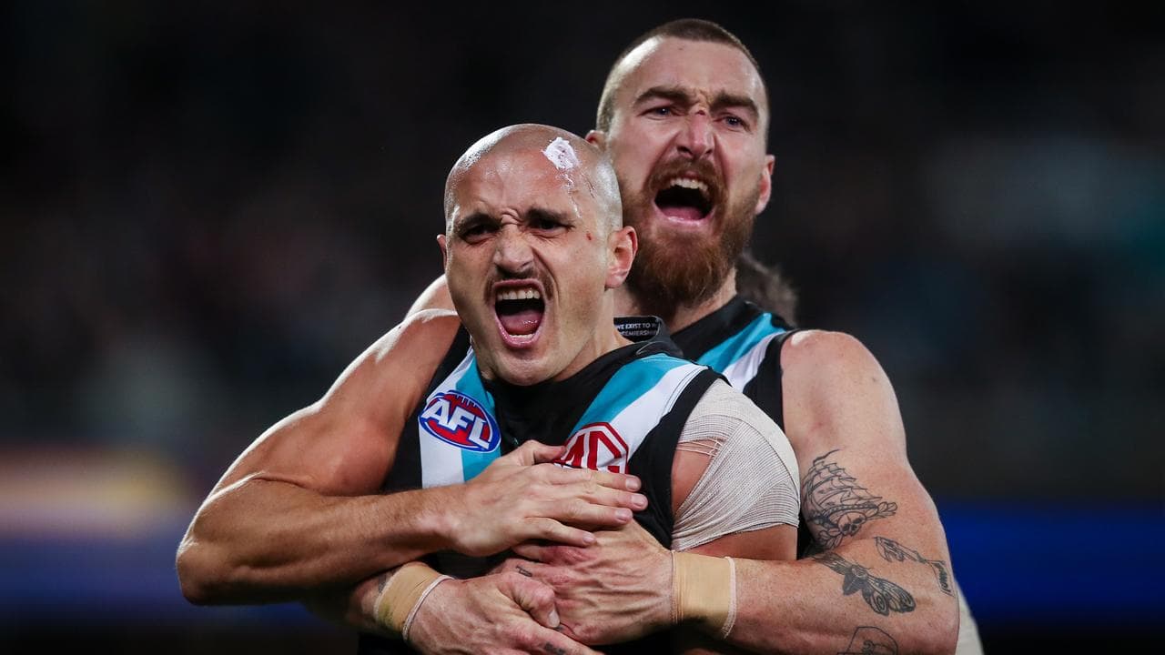 Sam Powell-Pepper with Charlie Dixon.