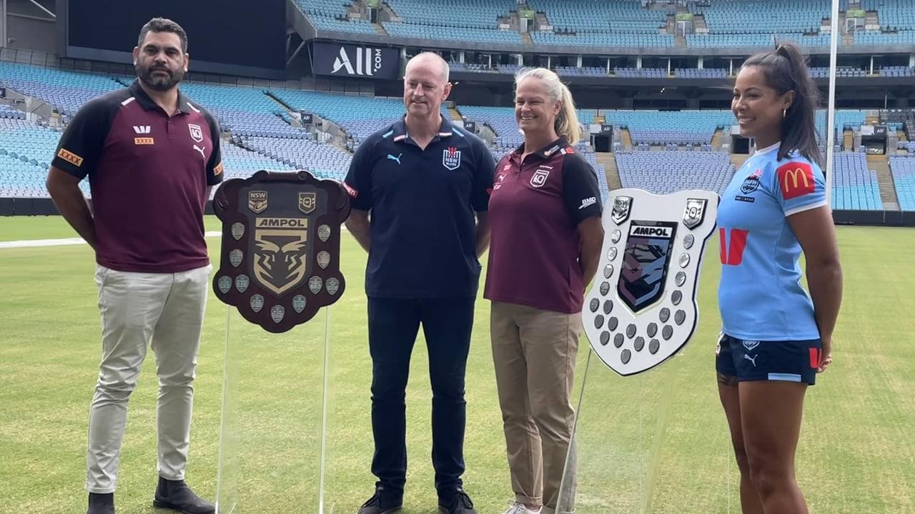 Greg Inglis, Michael Maguire, Tahnee Norris and Tiana Penitani.