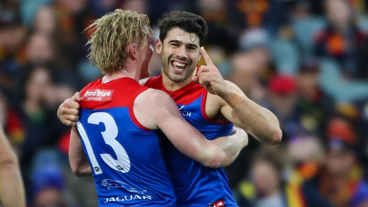 Clayton Oliver and Christian Petracca.