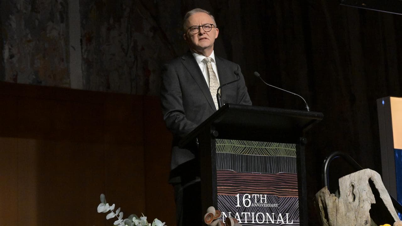 Anthony Albanese at the National Apology Anniversary breakfast