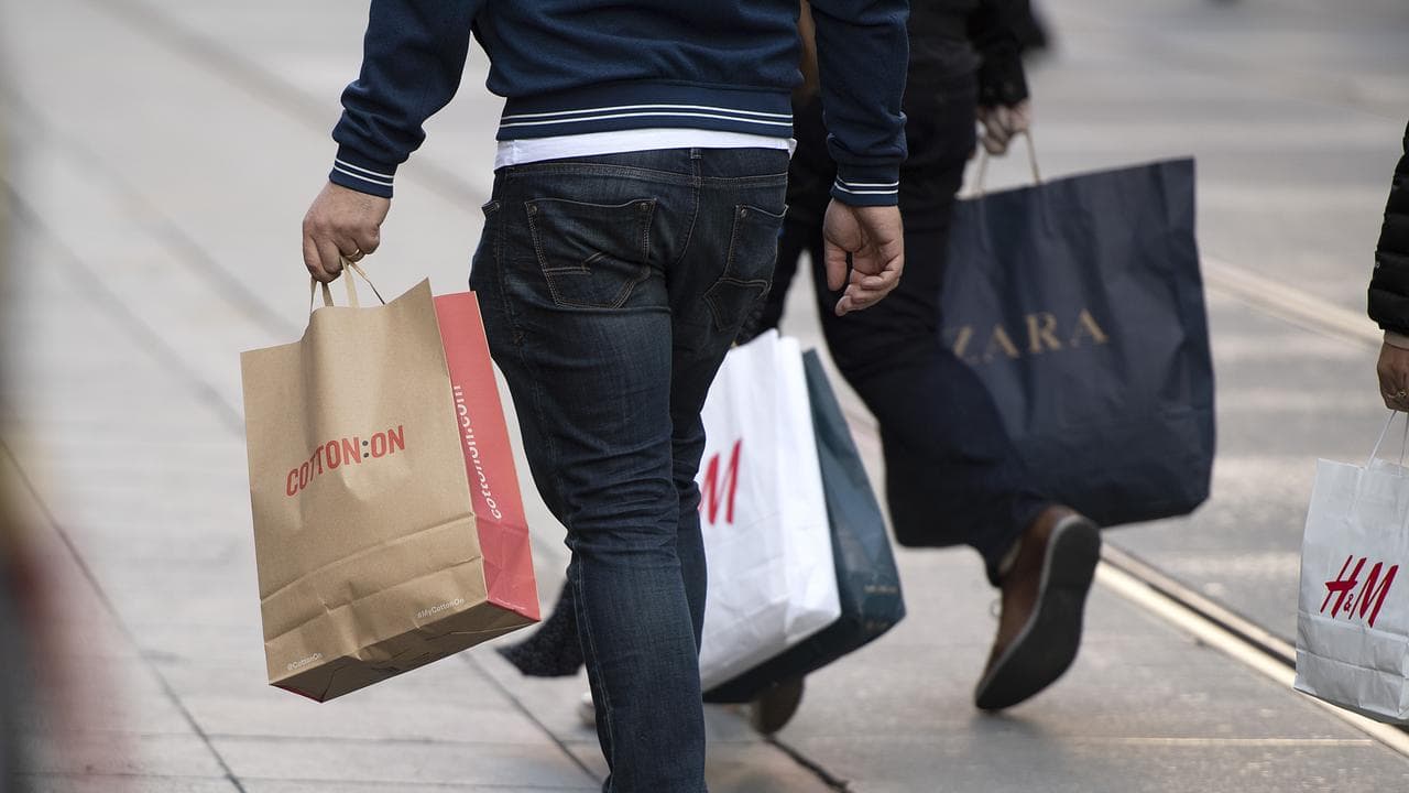 Retail shopping bags (file image)