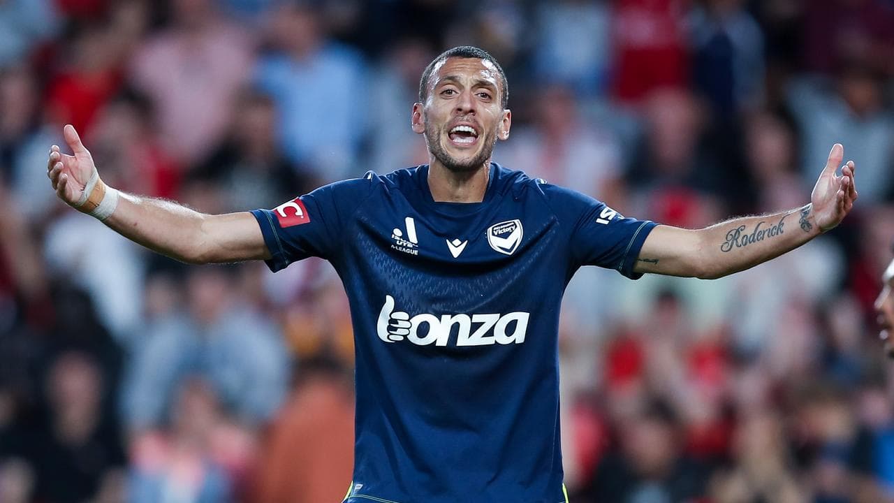 Melbourne Victory skipper Roderick Miranda.