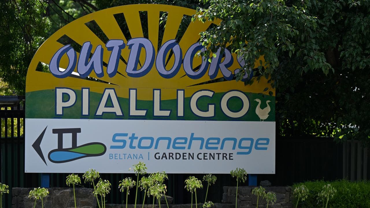 The entrance to Stonehenge Beltana garden centre in Canberra