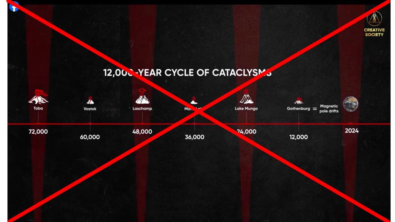 A screenshot from the Facebook video.