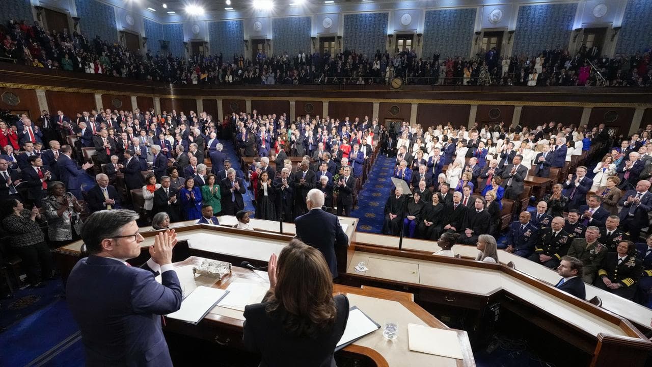 The joint session of Congress