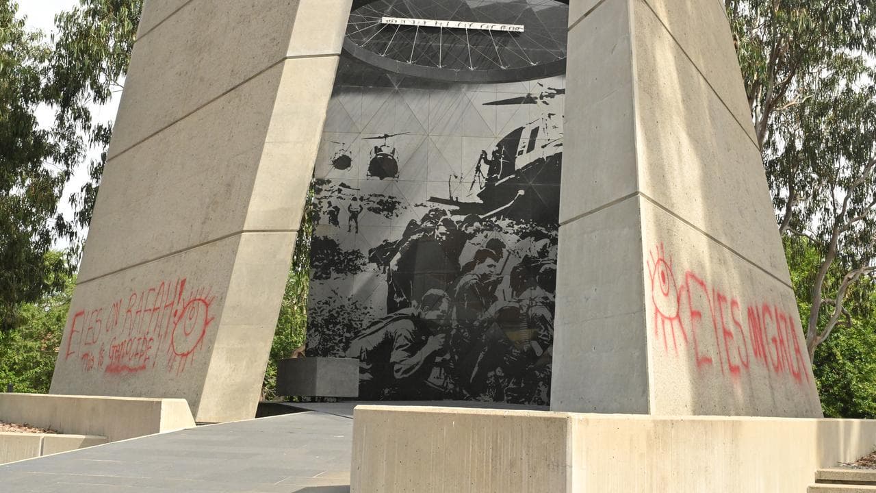 The Vietnam war memorial