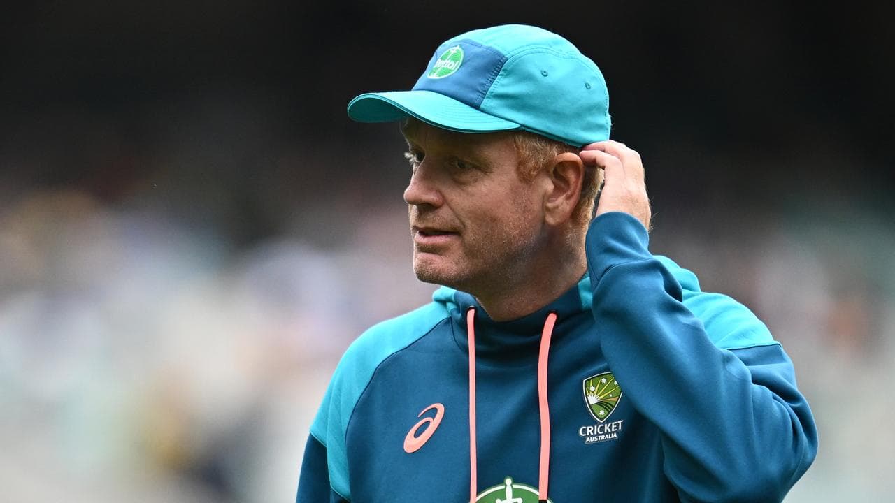 Australia cricket coach Andrew McDonald.