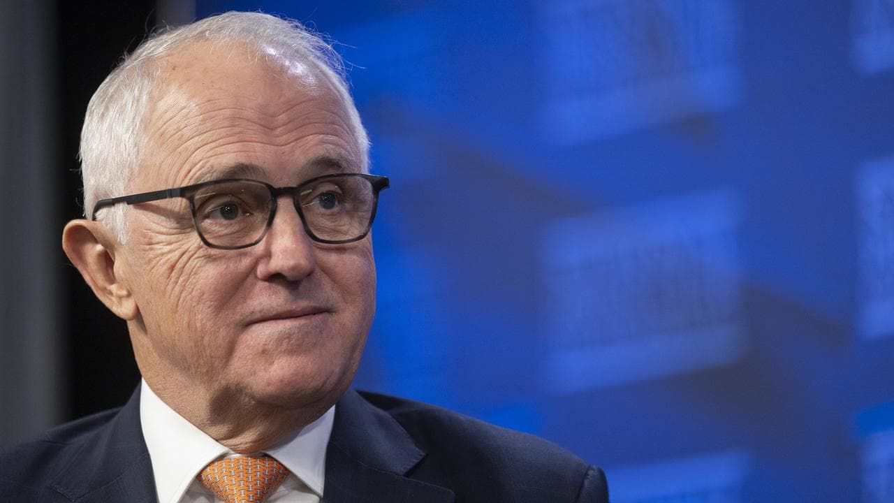 Malcolm Turnbull at the National Press Club (file)