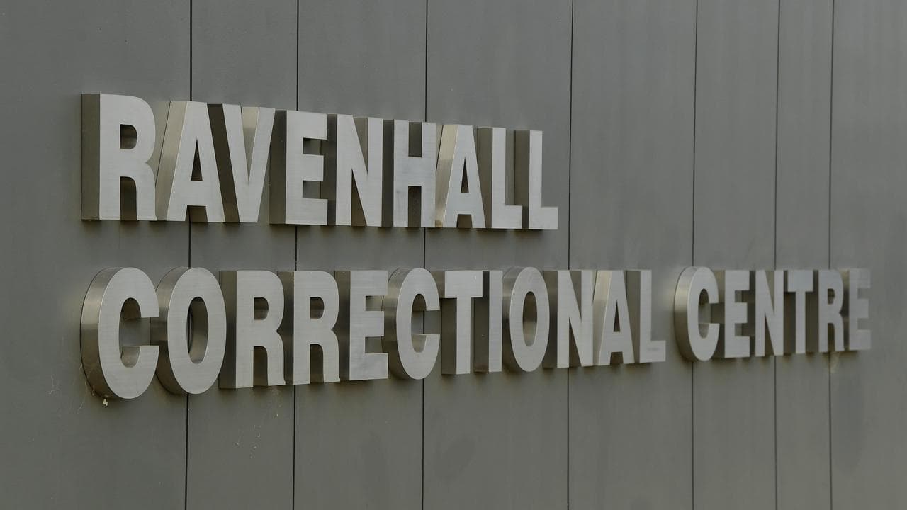 Signage at Ravenhall Correction Centre (file image)