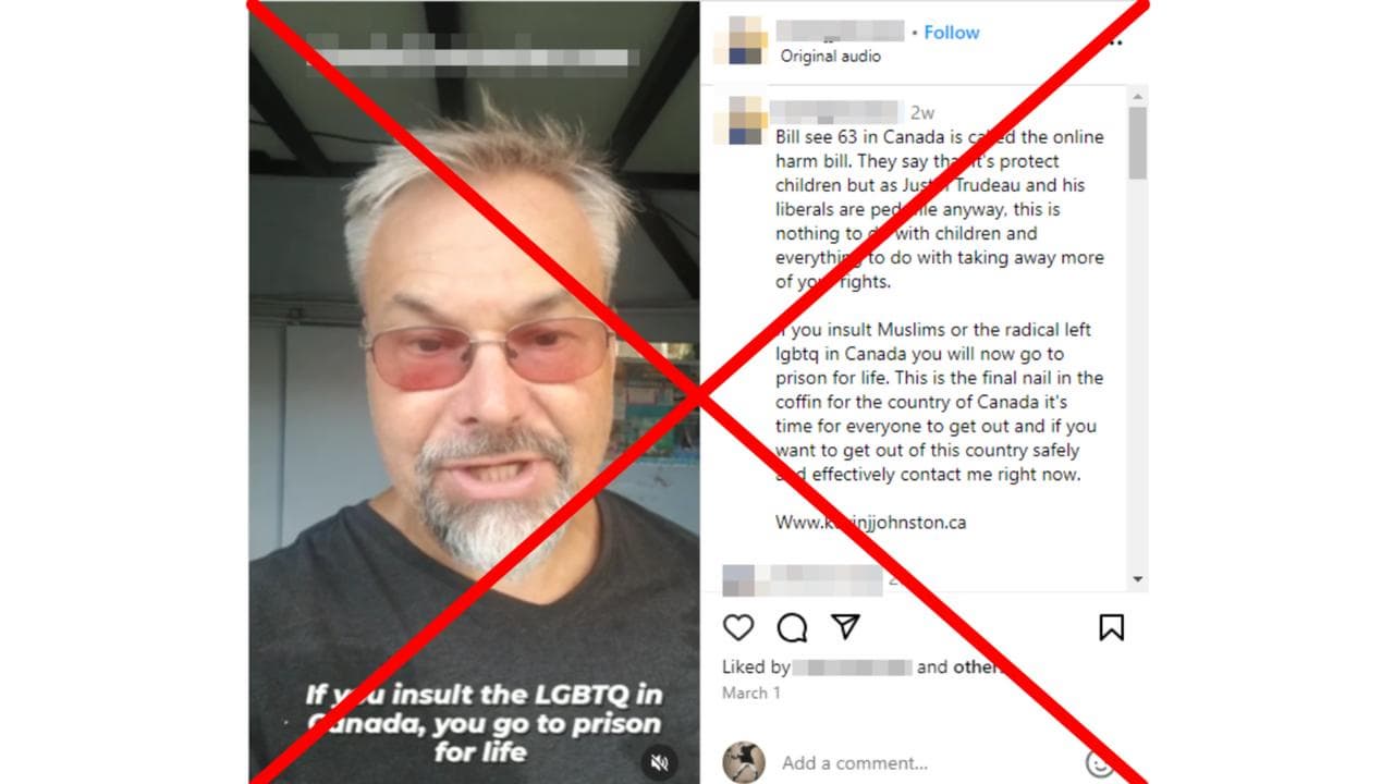 A screenshot from the Instagram post.