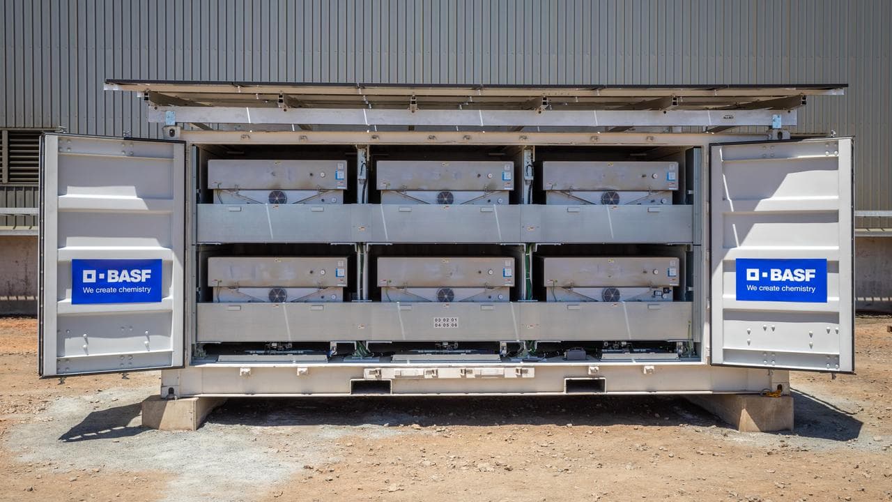 BASF's sodium sulphur battery