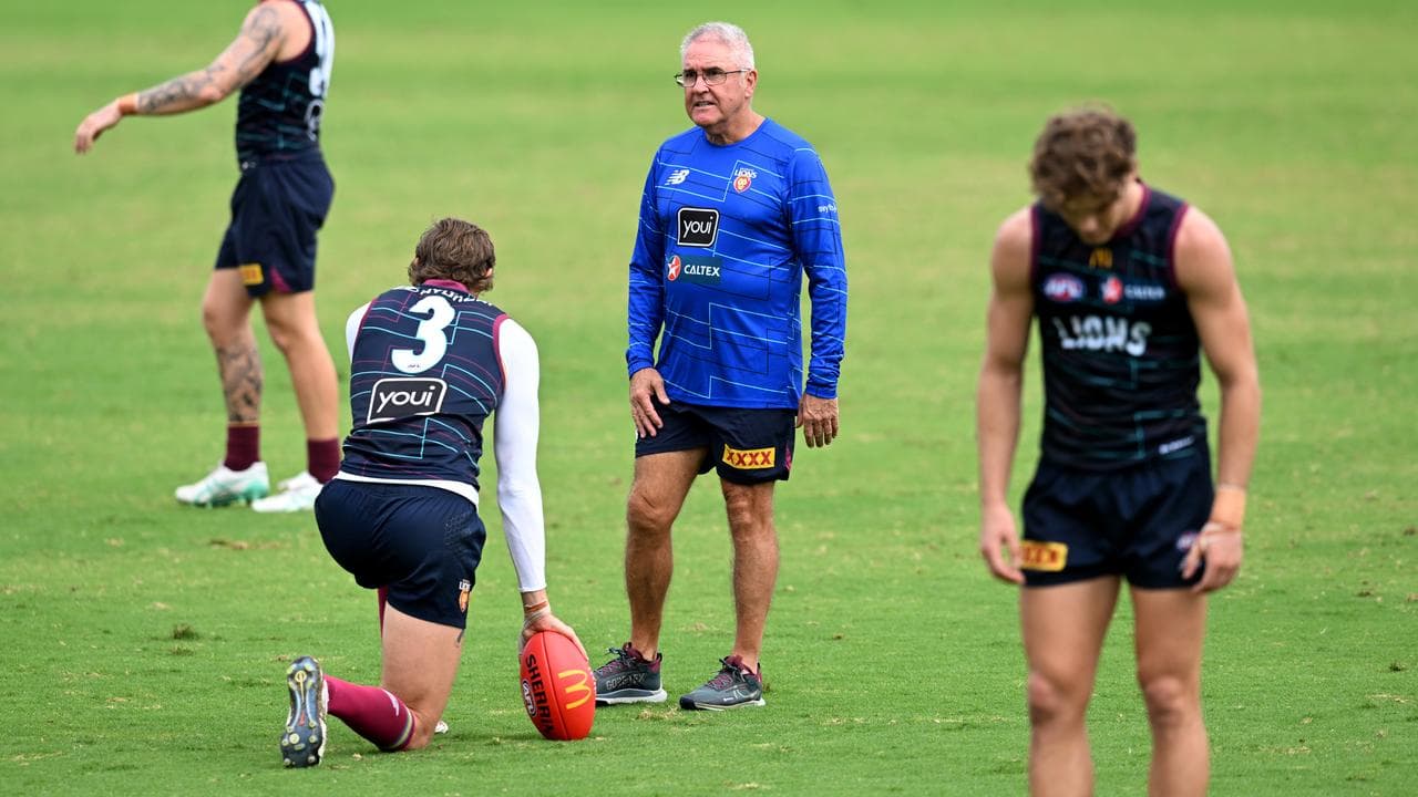 Joe Daniher and Chris Fagan.