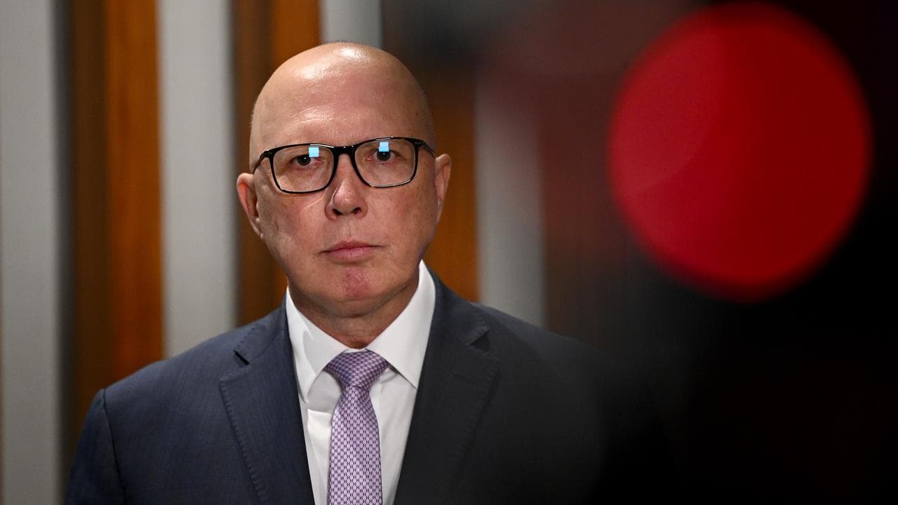 Opposition Leader Peter Dutton