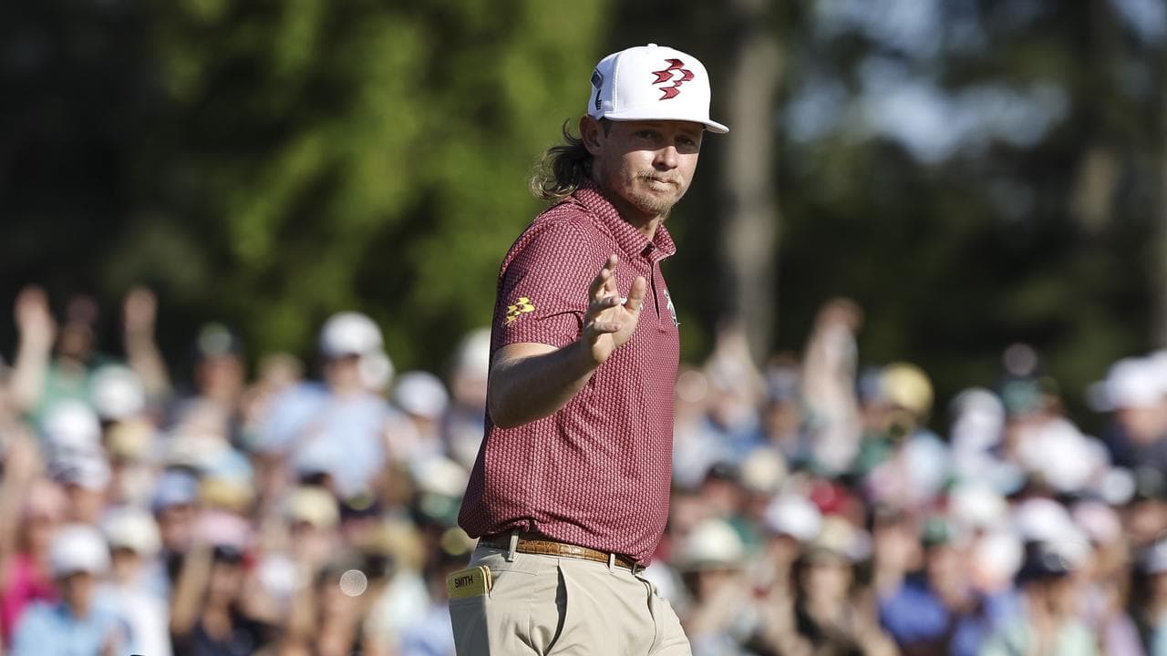 Cameron Smith at the Masters.