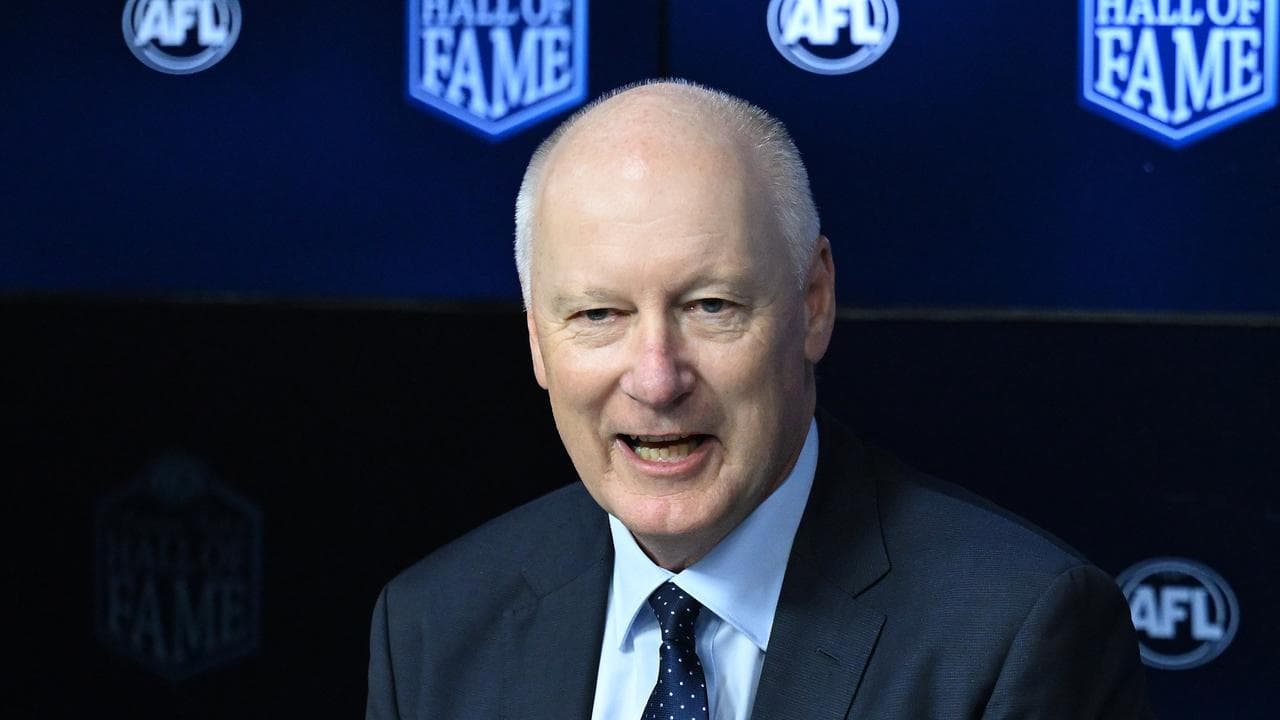 AFL Commission chairman Richard Goyder.