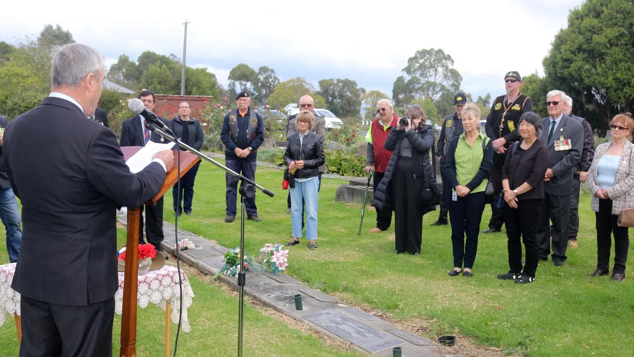 The service in Yarragon