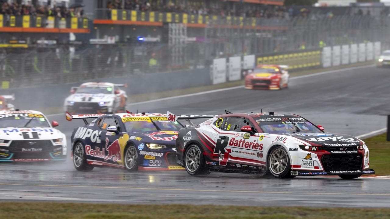 Andre Heimgartner leads the way at Taupo.