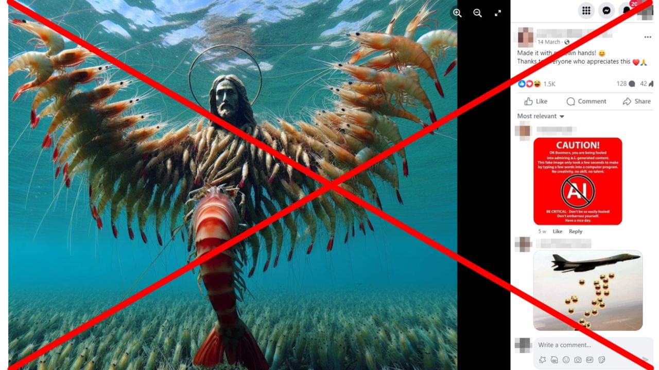 An image on one of the Facebook posts.