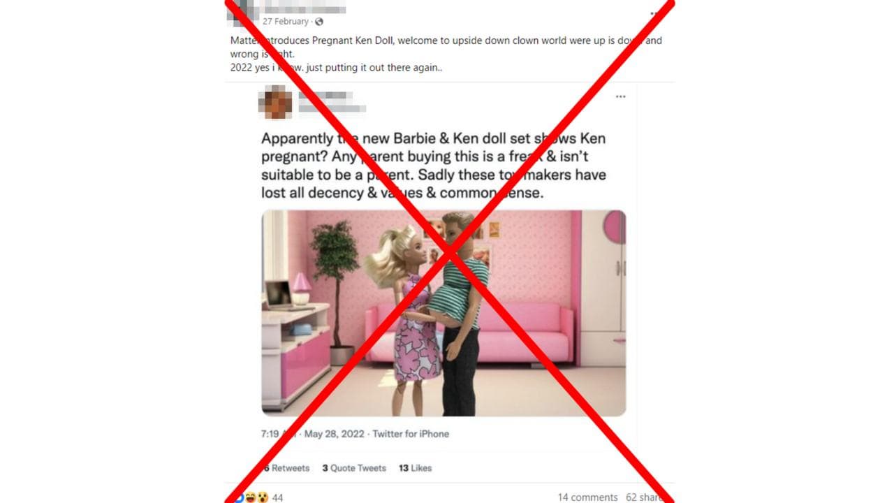 A screenshot of one of the Facebook posts.