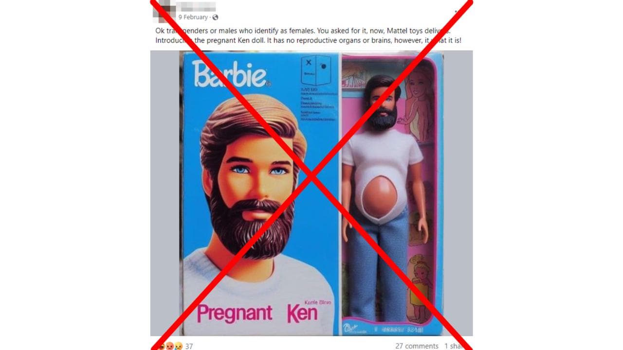 A screenshot of one of the Facebook posts.