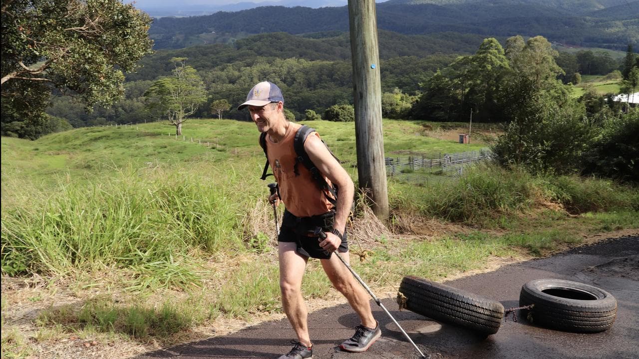Adrian McCallum training