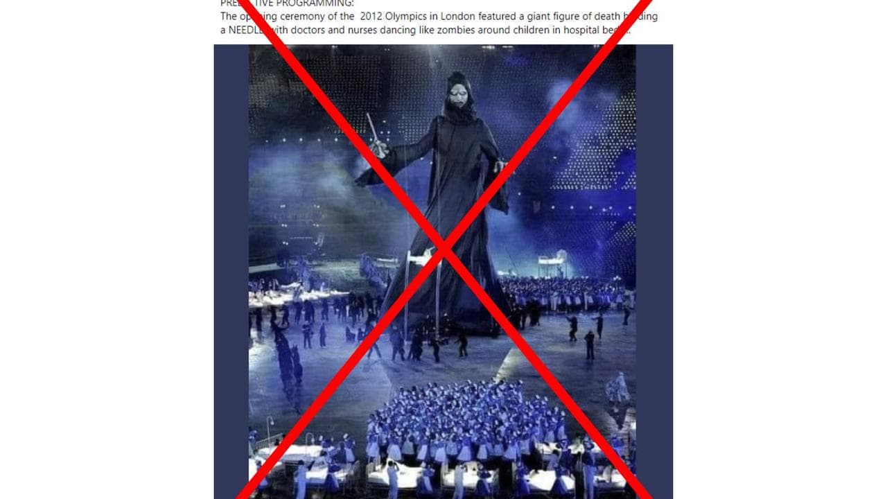 A screenshot of one of the Facebook posts