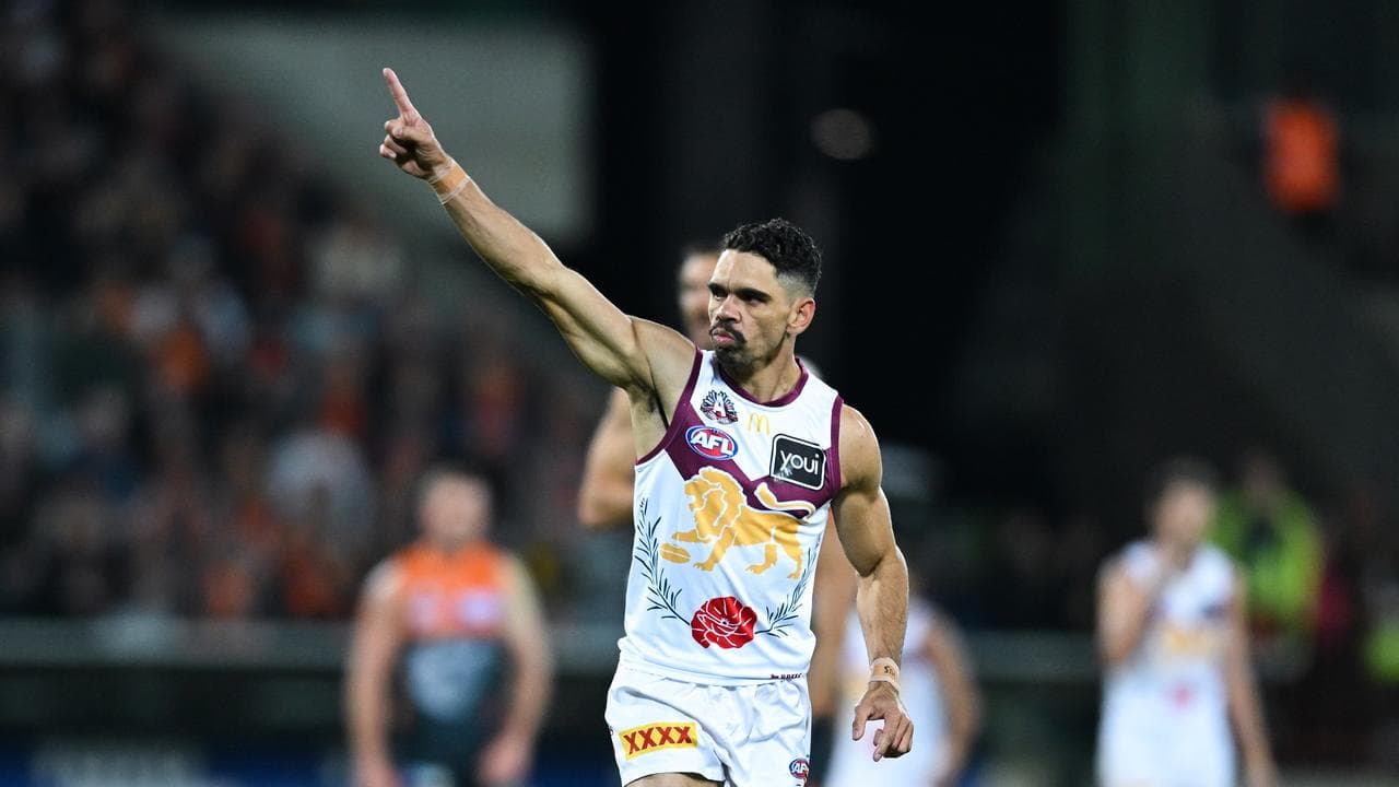 Charlie Cameron of the Brisbane Lions.