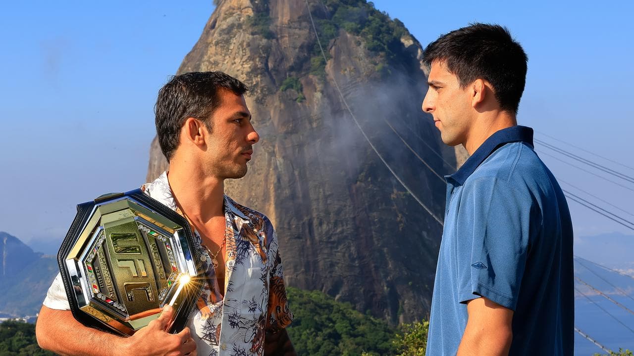 Brazilian Alexandre Pantoja (left) and Aussie Steve Erceg.