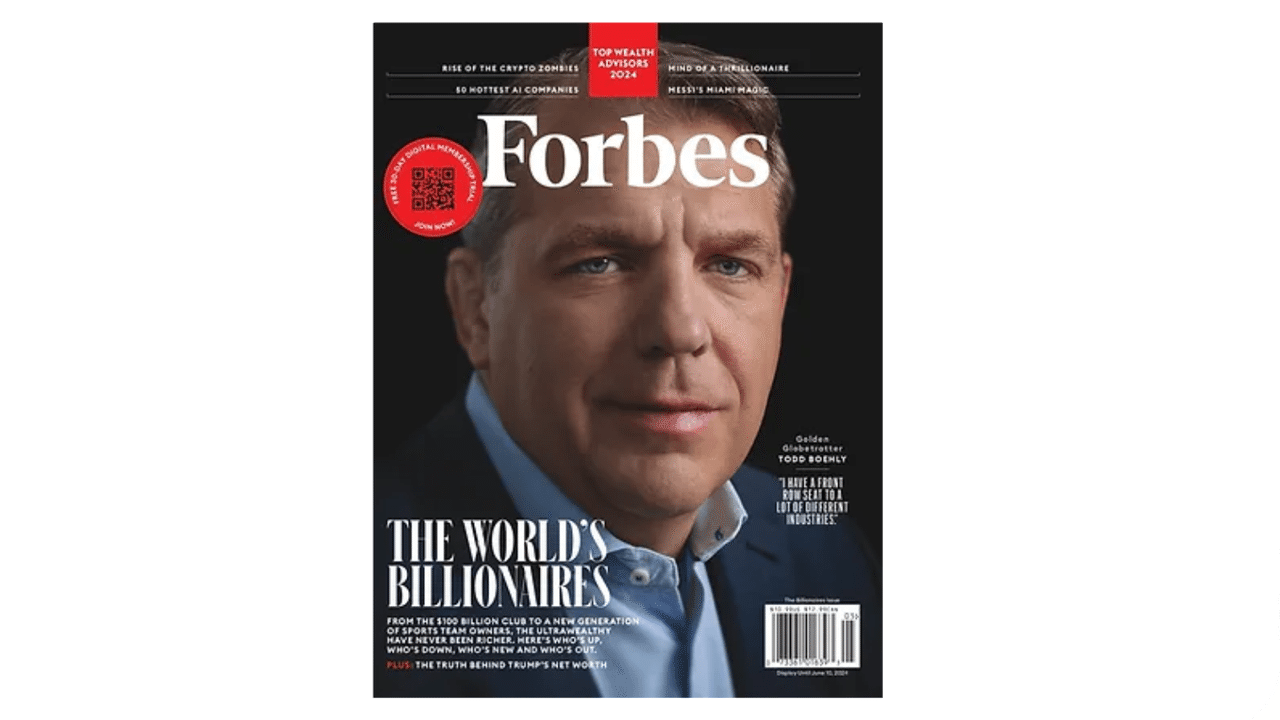 Forbes magazine April/May 2024 front cover