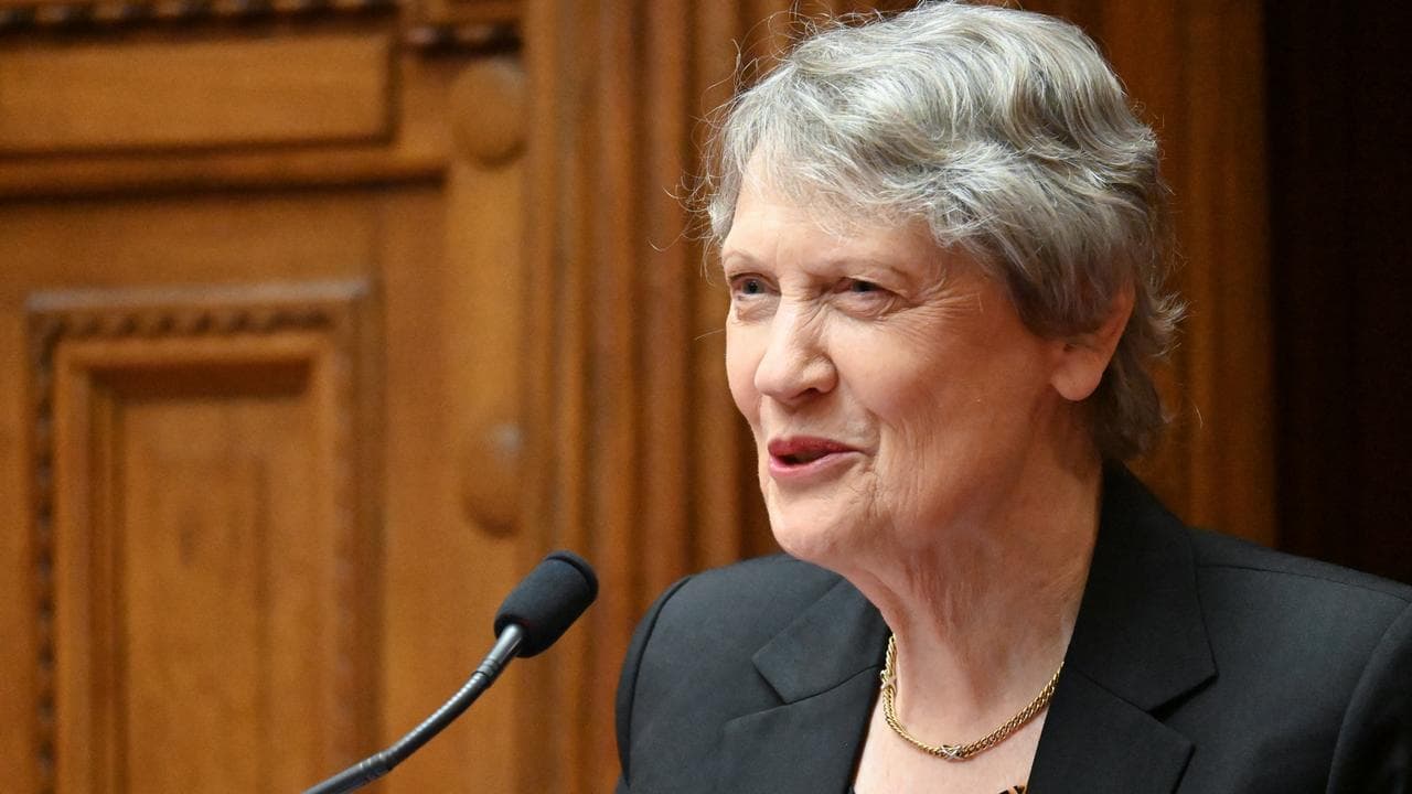 Former New Zealand prime minister Helen Clark