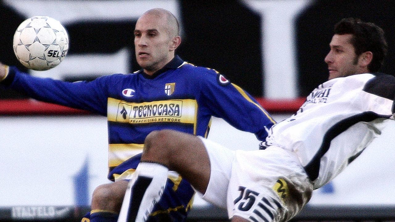 Mark Bresciano and Alberto.