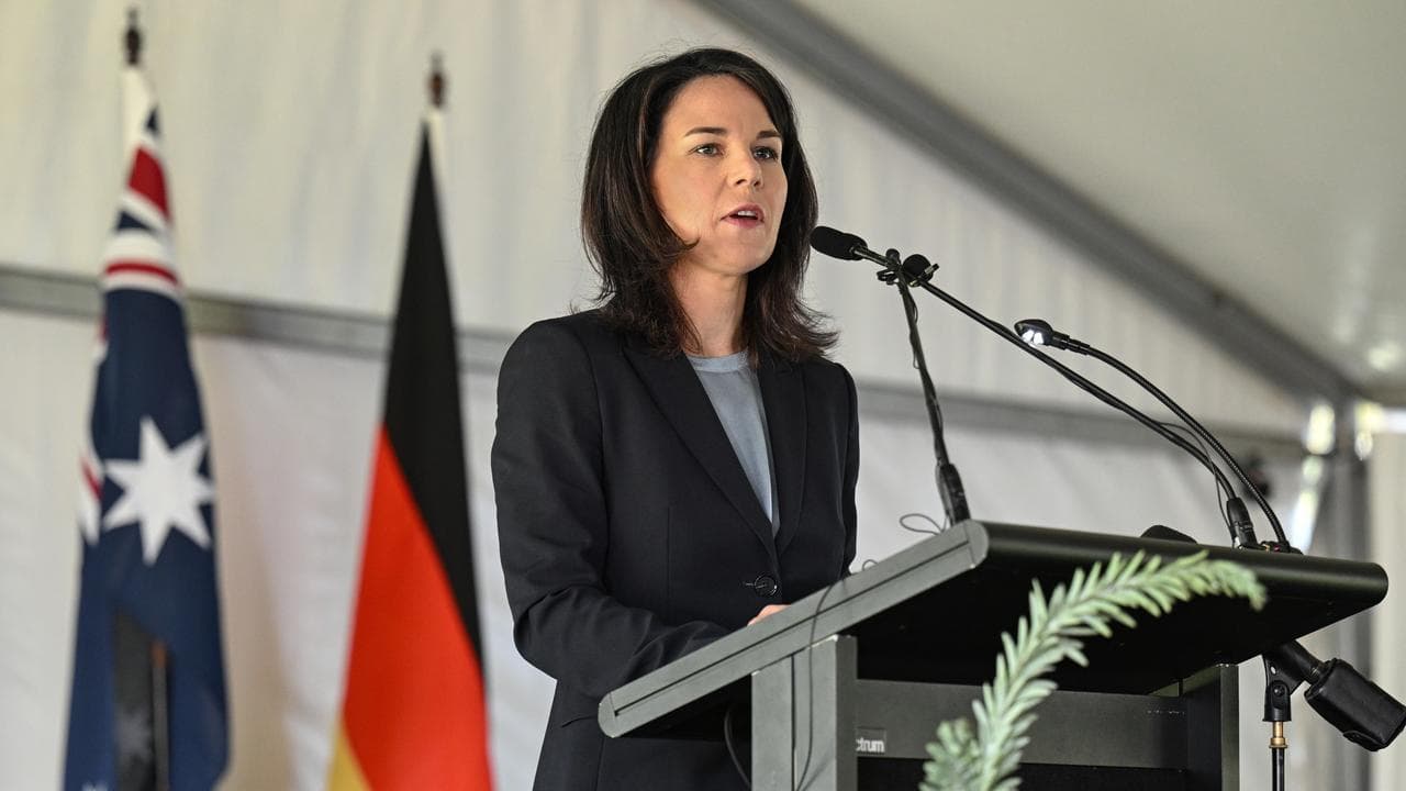German foreign affair minister Annalena Baerbock