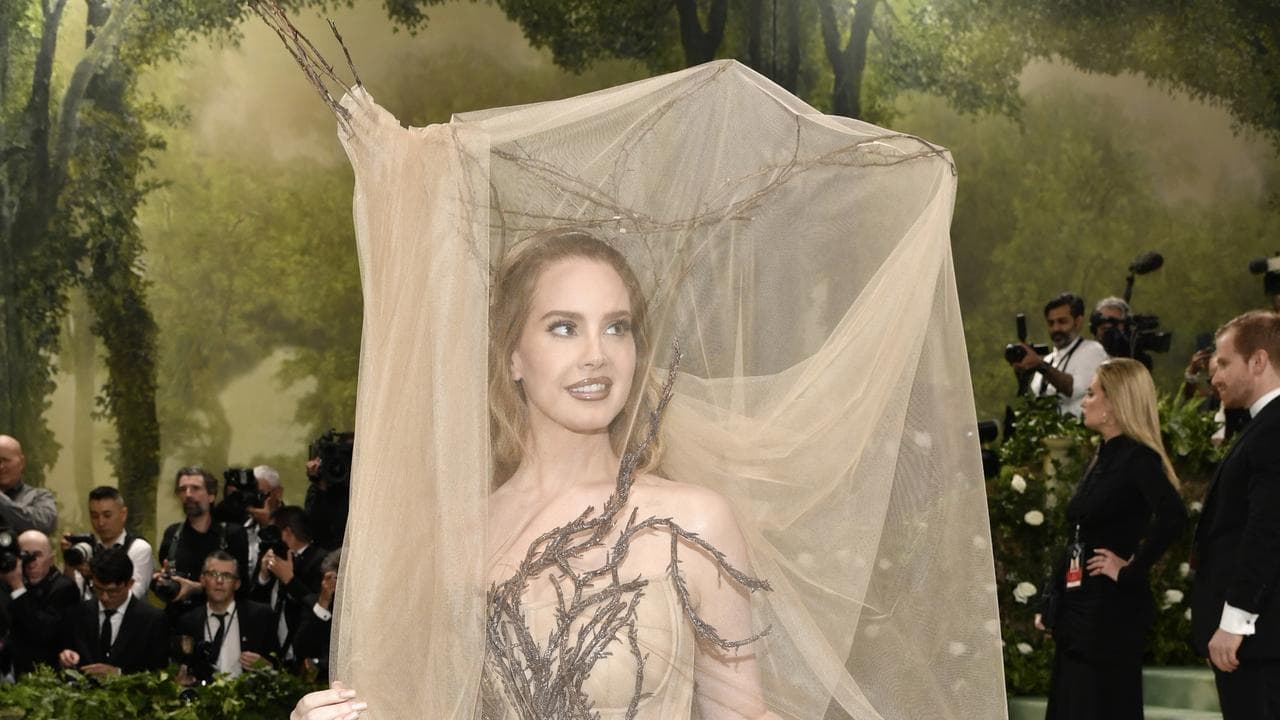 Lana Del Rey attends the Met Gala 2024 in New York