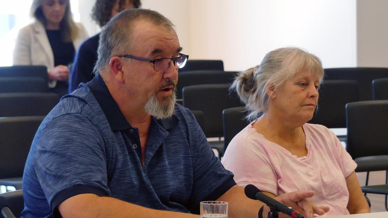 Flood victims Phillip and Ann-Maree Davis