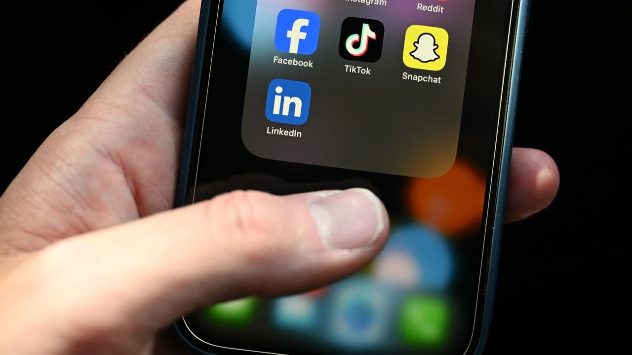 Social media apps (file image)