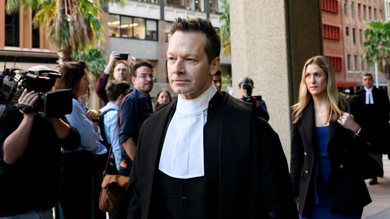 Network Ten lawyer Dr Matthew Collins KC (file image)