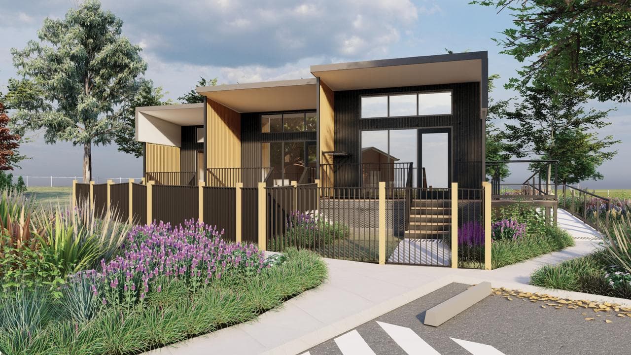 An artist's impression of a unit