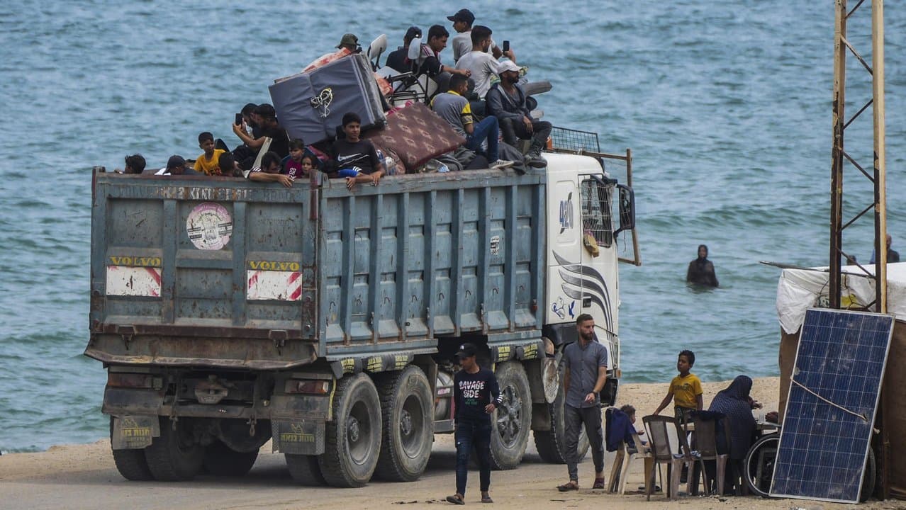Palestinians in Rafah