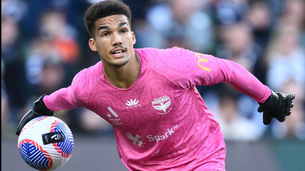 Wellington goalkeeper Alex Paulsen. 