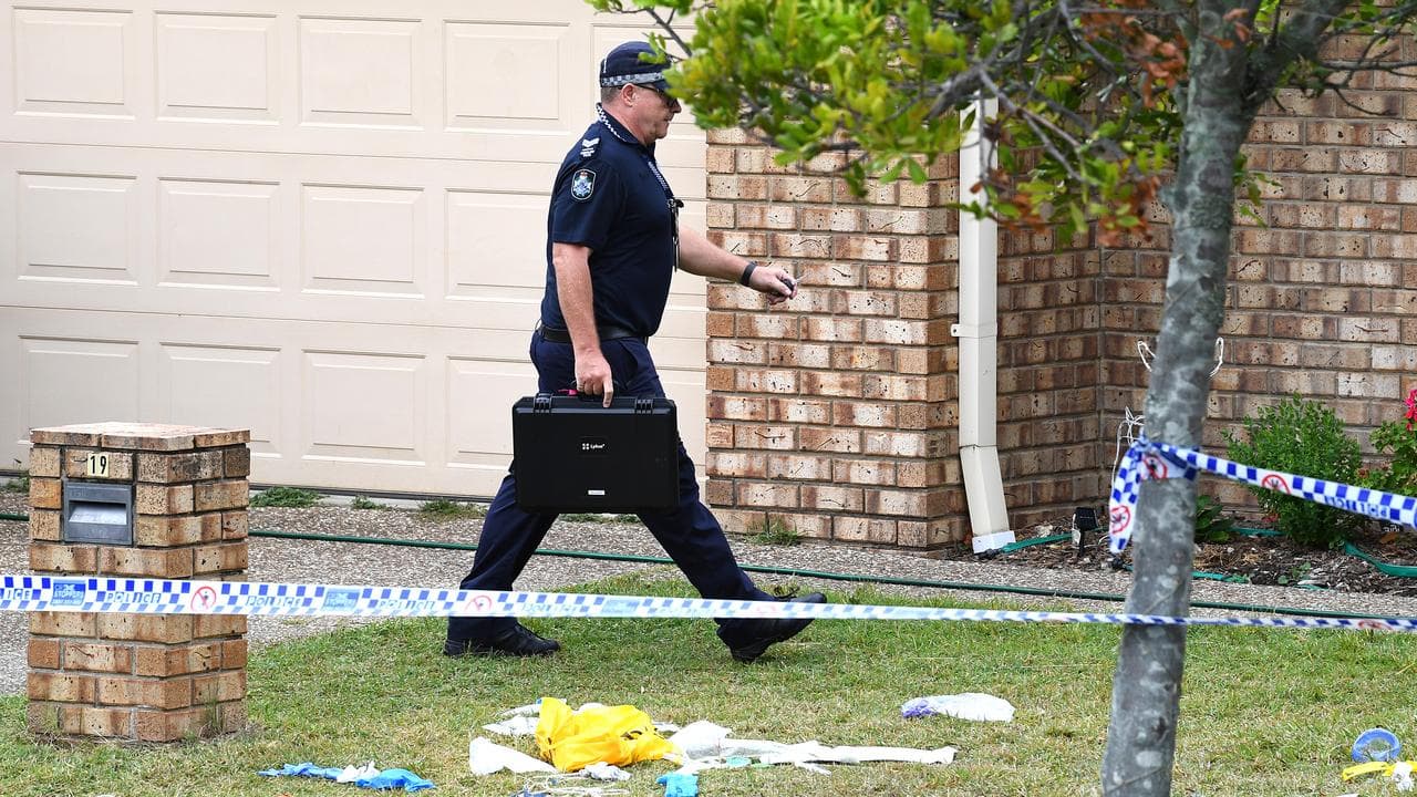The North Lakes crime scene (file image)