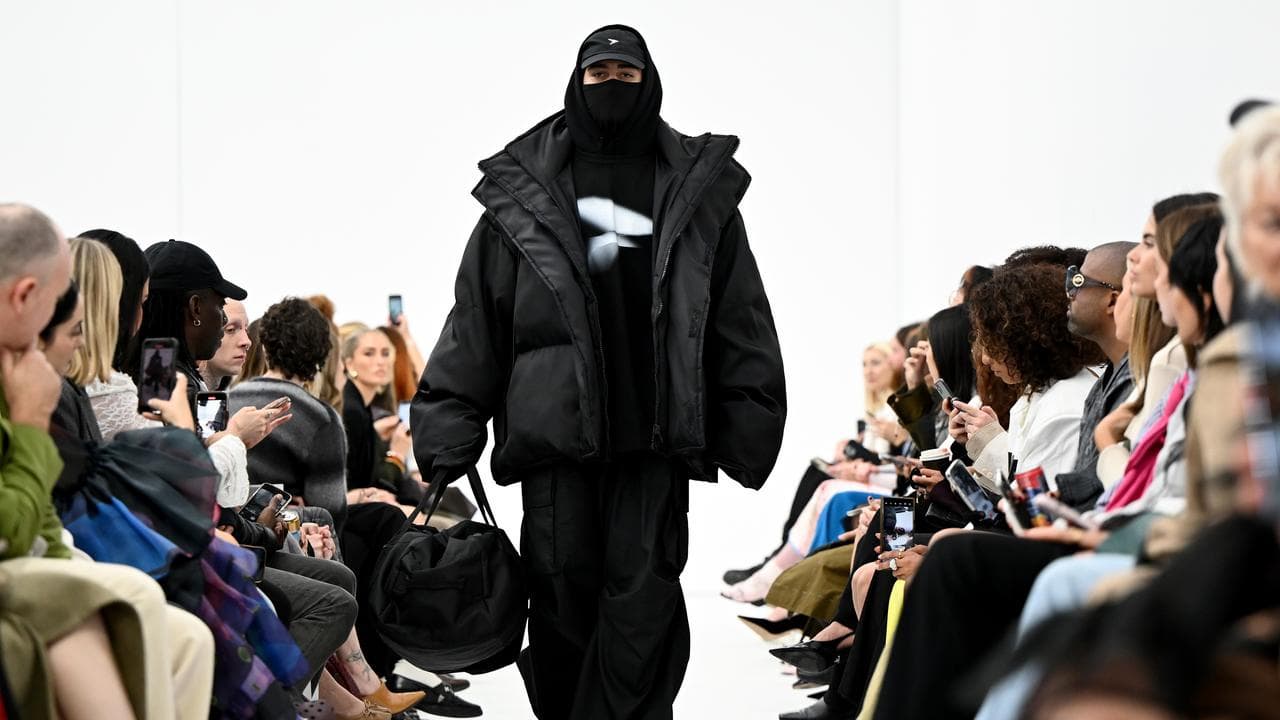 Models walk the runway during the Next Gen: Potirakis fashion show