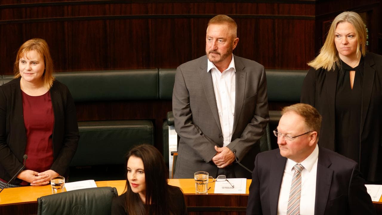 Miriam Beswick, Andrew Jenner and Rebekah Pentland