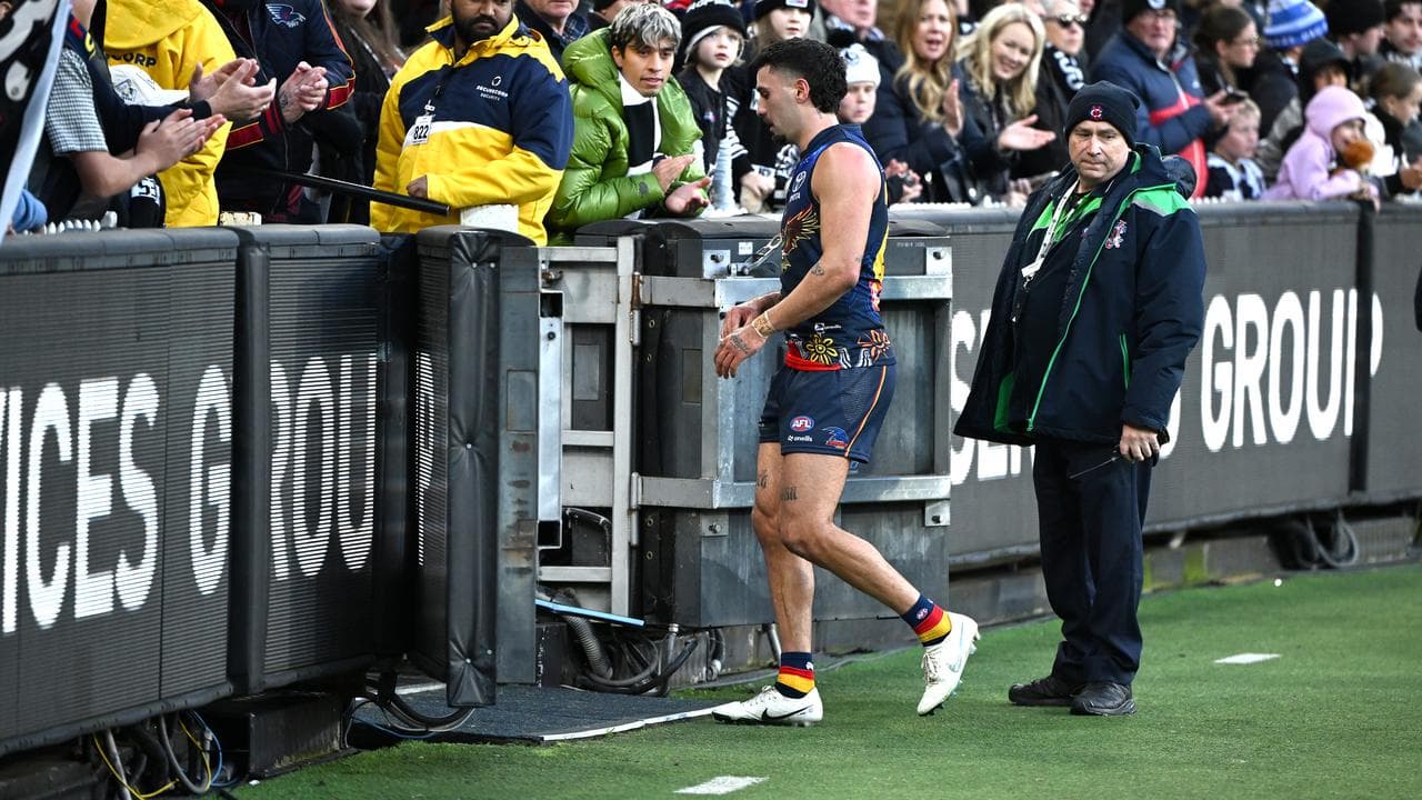 Izak Rankine was one of the Crows' best.