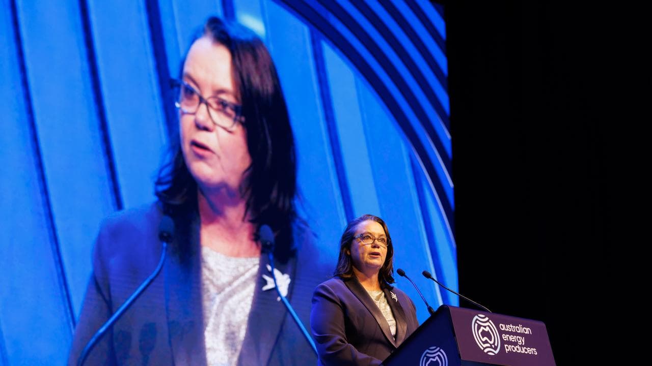 Resources Minister Madeleine King speaks at energy industry conference