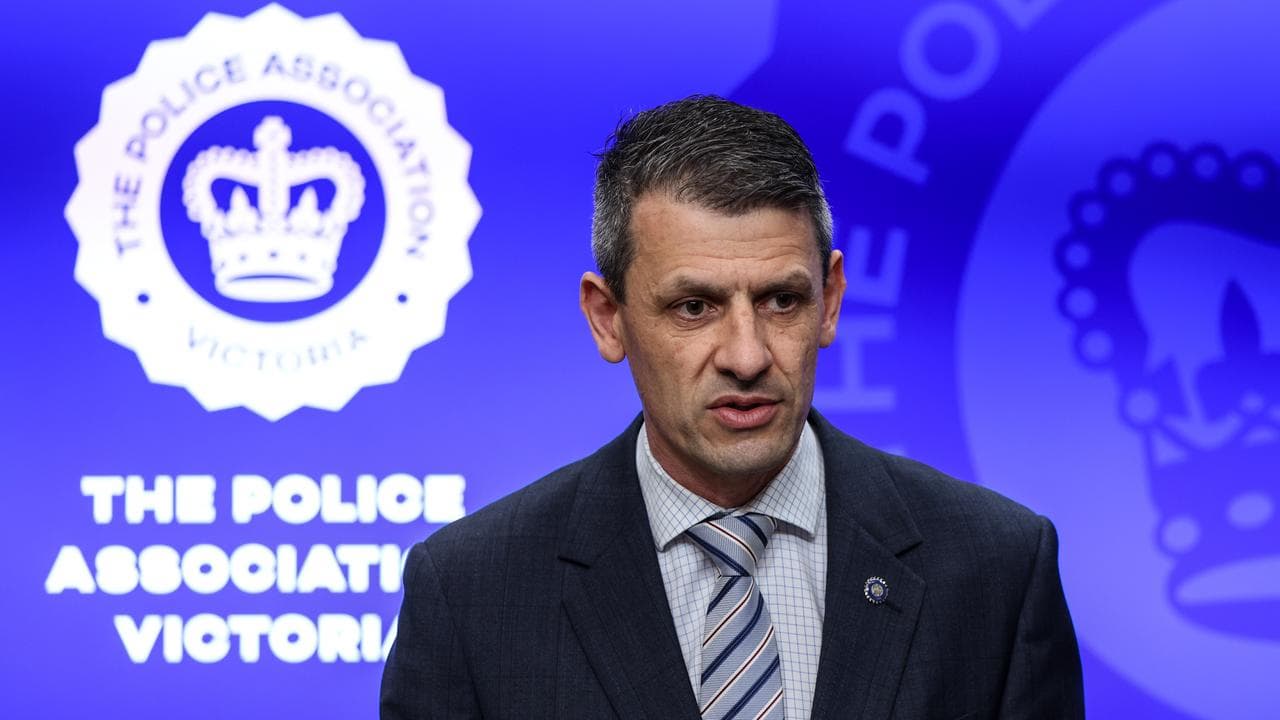 Police Association Victoria Secretary Wayne Gatt (file image)