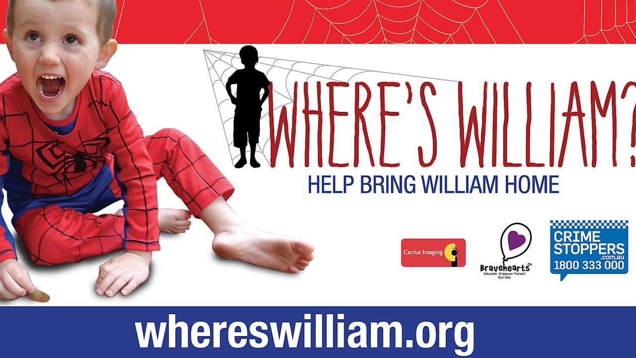 A poster featuring missing toddler William Tyrrell
