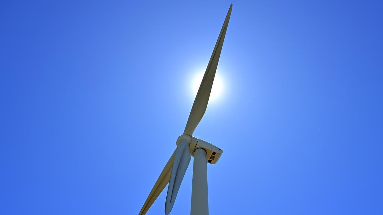 A wind turbine