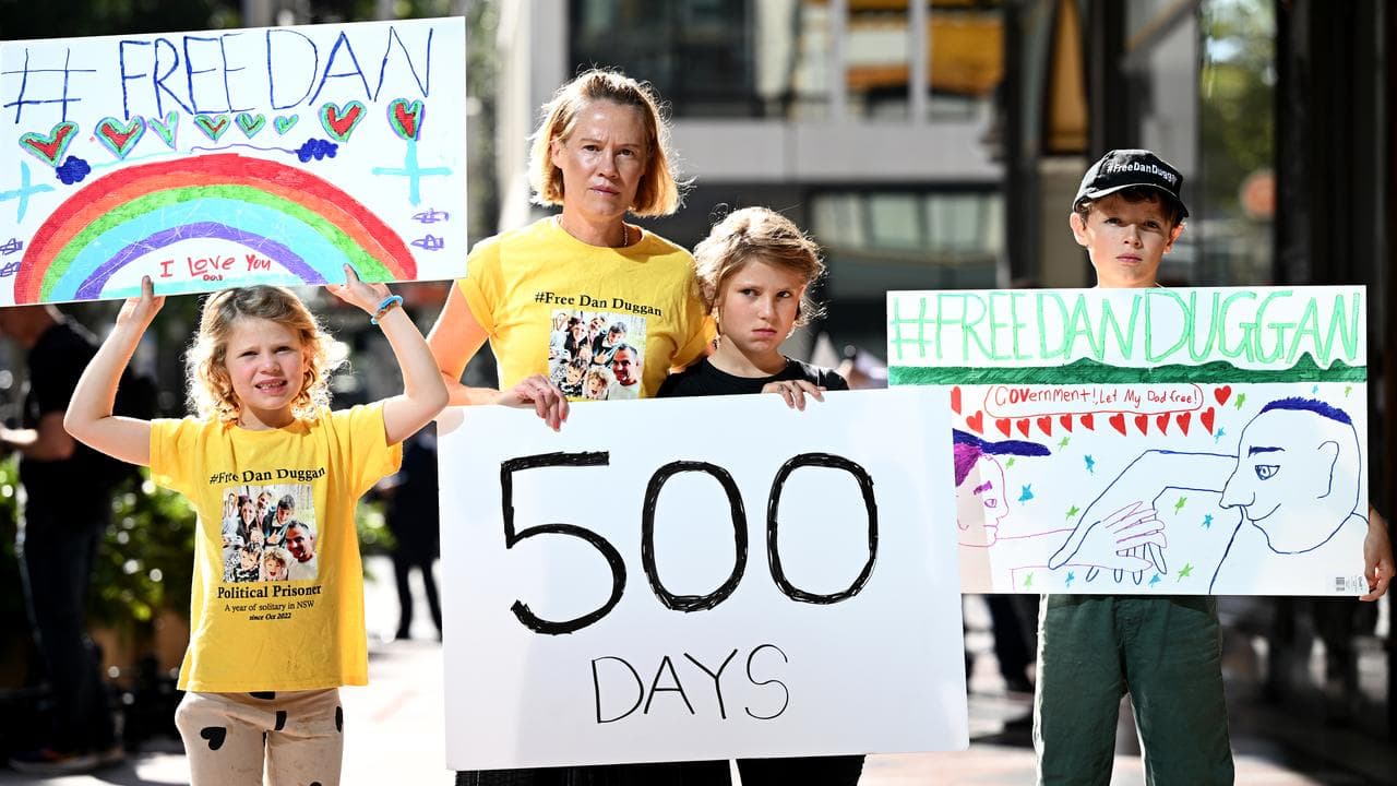 Saffrine, Ginger, Hazel and Jack Duggan