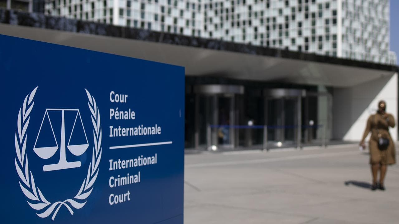 The International Criminal Court in The Hague, Netherlands