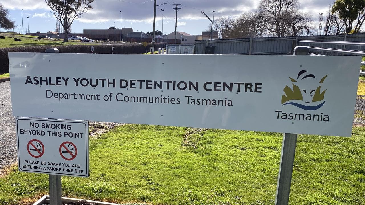 Signage at the Ashley Youth Detention Centre (file image)